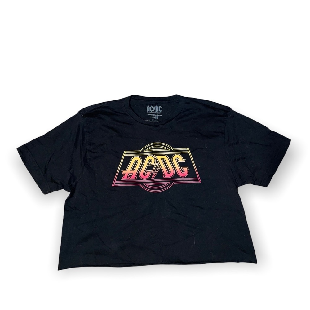 AC/DC Cropped T-Shirt